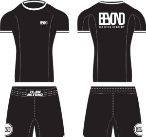 Black Rash Guard Set